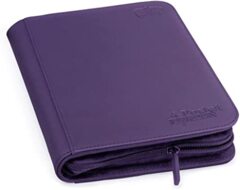 Ultimate Guard Zipfolio XenoSkin - 4 Pocket -  Purple